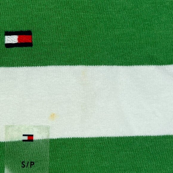 NWT Men's Tommy Hilfiger Short Sleeve Striped Classic Fit Polo Shirt Small - Picture 11 of 11
